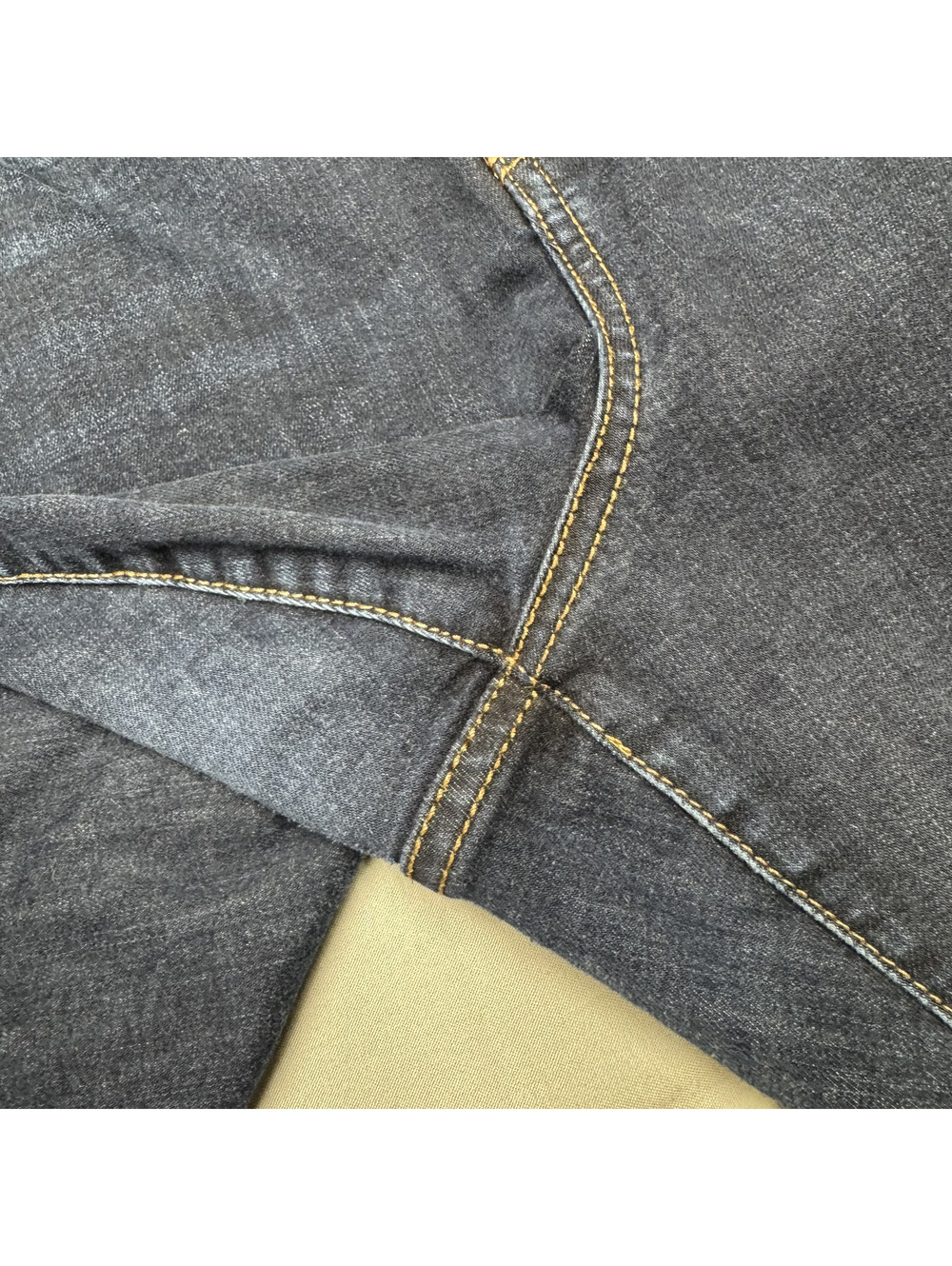 Lane Bryant Womens Tighter Tummy Straight Leg Cotton Denim Jeans Size 26 Blue - Picture 5 of 11